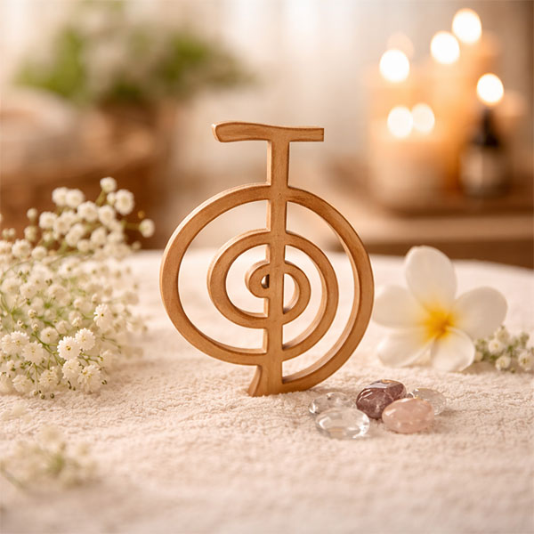 Reiki szimbólum – pihentető, fényes hangulat